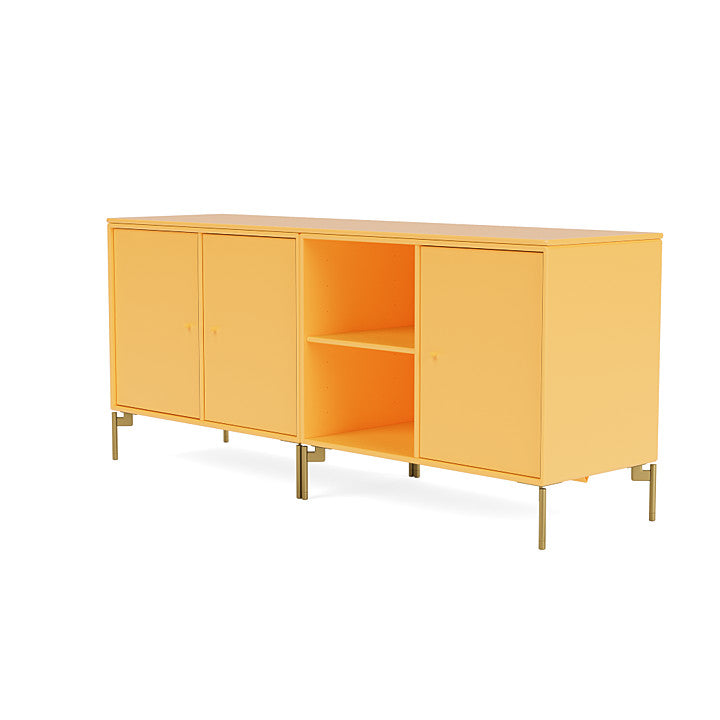 [product_category]-Montana Save Lowboard With Legs, Acacia/Brass-Montana Furniture-5715288368760-0000SAVE-166-09-MON-1