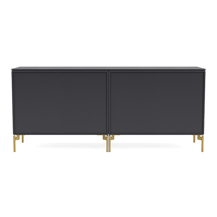 [product_category]-Montana Save Lowboard With Legs, Anthracite/Brass-Montana Furniture-5714322257503-0000SAVE-04-09-MON-4