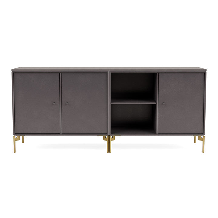 [product_category]-Montana Save Lowboard With Legs, Coffee/Brass-Montana Furniture-5714322259965-0000SAVE-35-09-MON-2