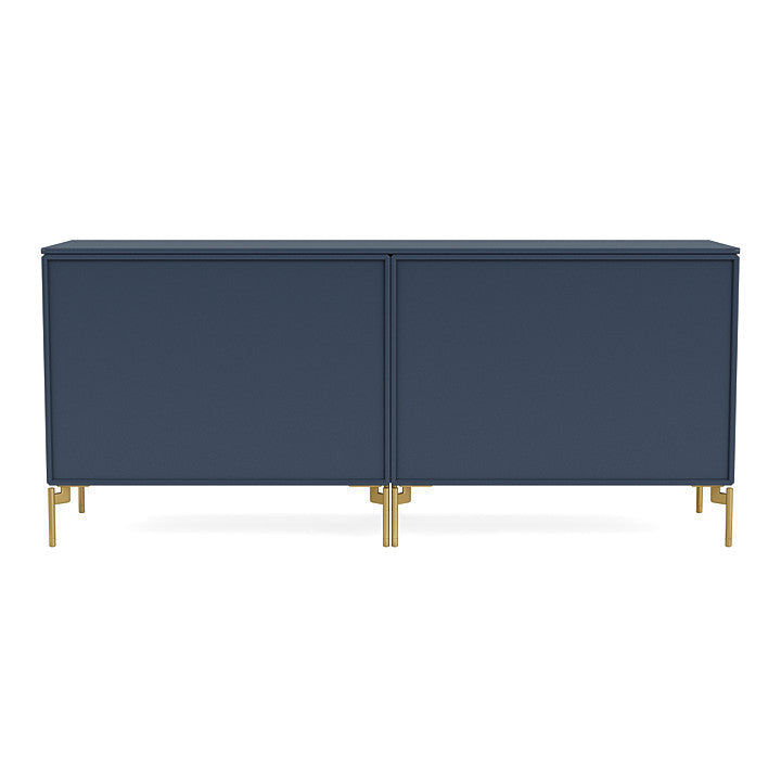 [product_category]-Montana Save Lowboard With Legs, Juniper/Brass-Montana Furniture-5714322258074-0000SAVE-138-09-MON-4