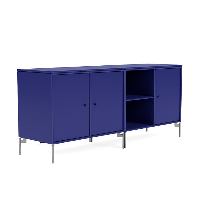 [product_category]-Montana Save Lowboard With Legs, Monarch Blue/Matt Chrome-Montana Furniture-5714322257794-0000SAVE-135-01-MON-3