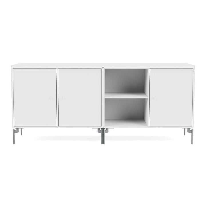 [product_category]-Montana Save Lowboard With Legs, Snow White/Matt Chrome-Montana Furniture-5714322260046-0000SAVE-38-01-MON-2