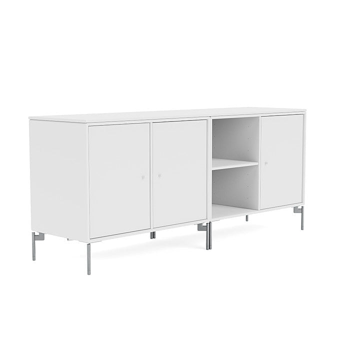 [product_category]-Montana Save Lowboard With Legs, Snow White/Matt Chrome-Montana Furniture-5714322260046-0000SAVE-38-01-MON-3