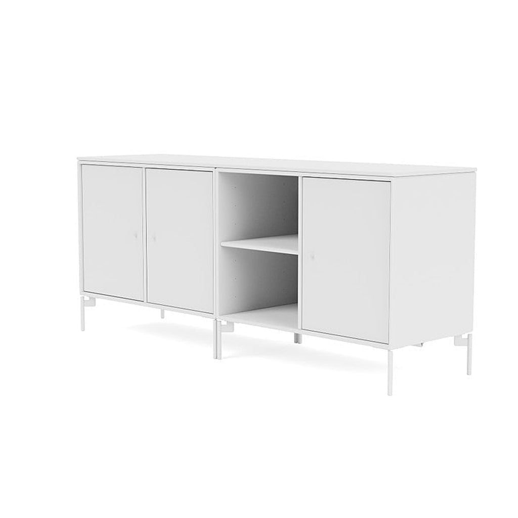 [product_category]-Montana Save Lowboard With Legs, Snow White/Snow White-Montana Furniture-5714322260053-0000SAVE-38-02-MON-1