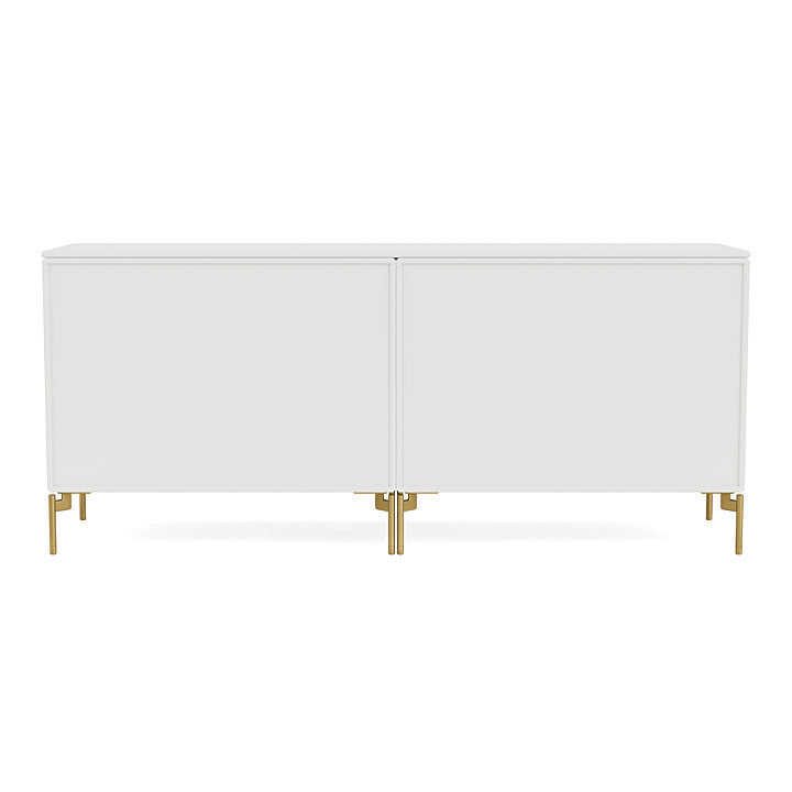 [product_category]-Montana Save Lowboard With Legs, White/Brass-Montana Furniture-5714322257367-0000SAVE-01-09-MON-4