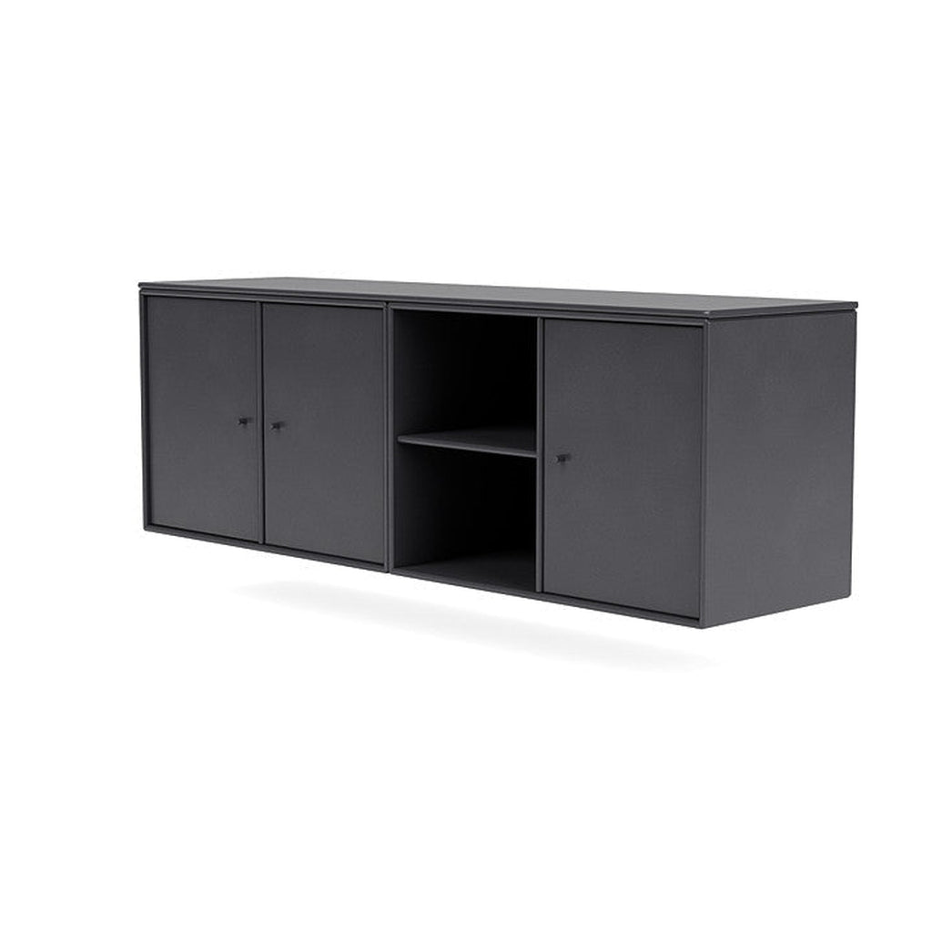 [product_category]-Montana Save Lowboard With Suspension Rail, Carbon Black-Montana Furniture-5714322260008-0000SAVE-36-04-MON-1