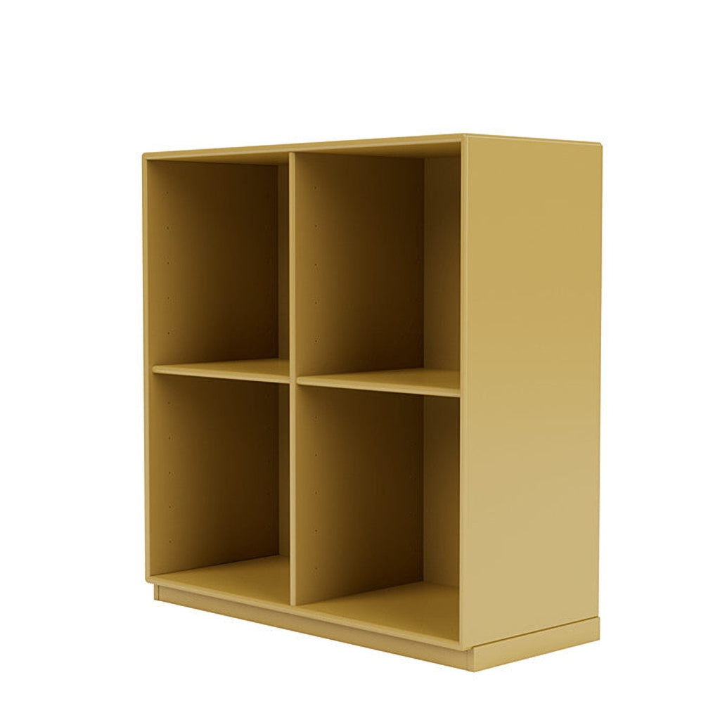 [product_category]-Montana Show Bookcase With 3 Cm Plinth, Cumin Yellow-Montana Furniture-5715288031251-0000SHOW-157-06-MON-1