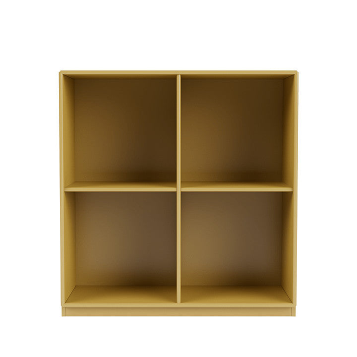 [product_category]-Montana Show Bookcase With 3 Cm Plinth, Cumin Yellow-Montana Furniture-5715288031251-0000SHOW-157-06-MON-2