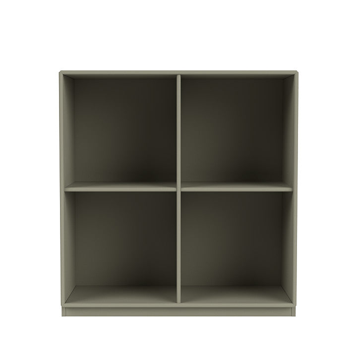 [product_category]-Montana Show Bookcase With 3 Cm Plinth, Fennel Green-Montana Furniture-5714322713825-0000SHOW-144-06-MON-2