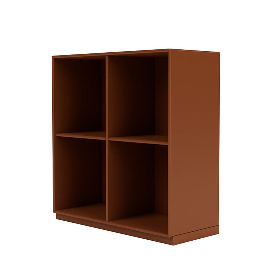 [product_category]-Montana Show Bookcase With 3 Cm Plinth, Hazelnut Brown-Montana Furniture-5715288030643-0000SHOW-146-06-MON-1