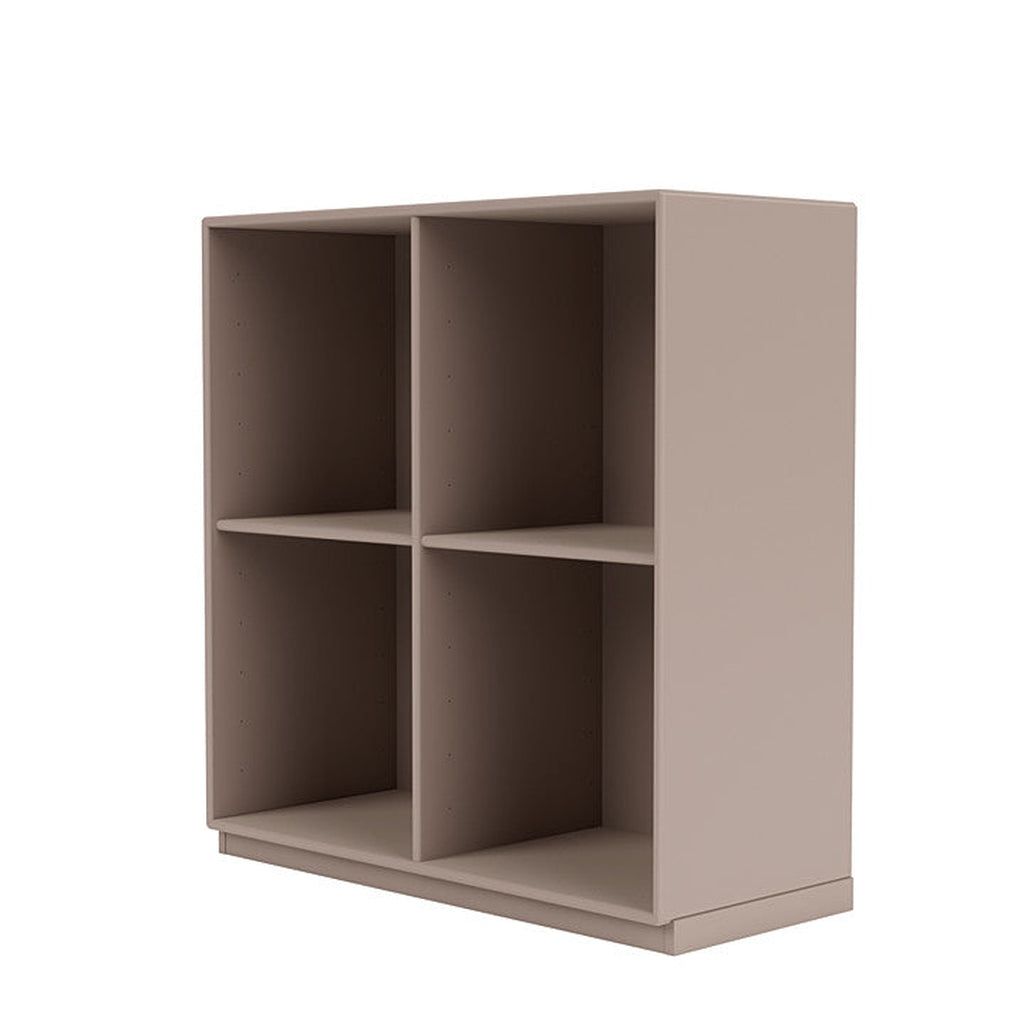 [product_category]-Montana Show Bookcase With 3 Cm Plinth, Mushroom Brown-Montana Furniture-5715288030094-0000SHOW-137-06-MON-1