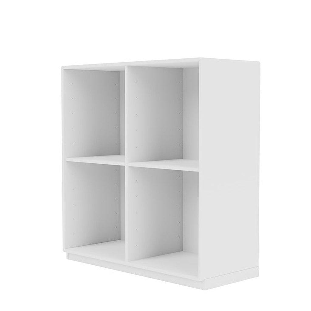 [product_category]-Montana Show Bookcase With 3 Cm Plinth, New White-Montana Furniture-5714322700573-0000SHOW-101-06-MON-1