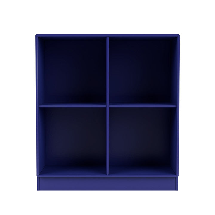 Montana Show Bookcase With 7 Cm Plinth, Monarch Blue