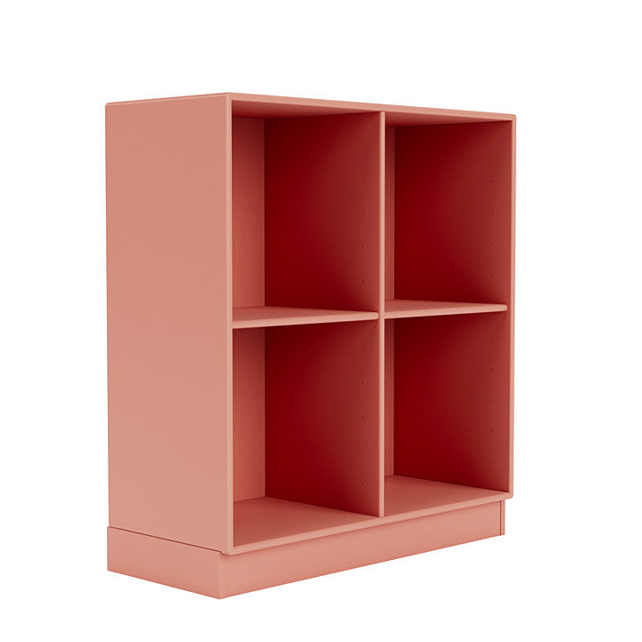 [product_category]-Montana Show Bookcase With 7 Cm Plinth, Rhubarb Red-Montana Furniture-5715288030957-0000SHOW-151-07-MON-3