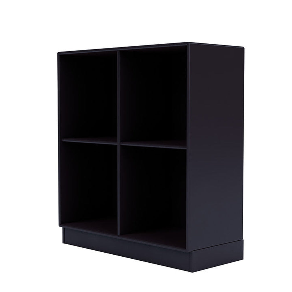 [product_category]-Montana Show Bookcase With 7 Cm Plinth, Shadow-Montana Furniture-5715288030728-0000SHOW-147-07-MON-1