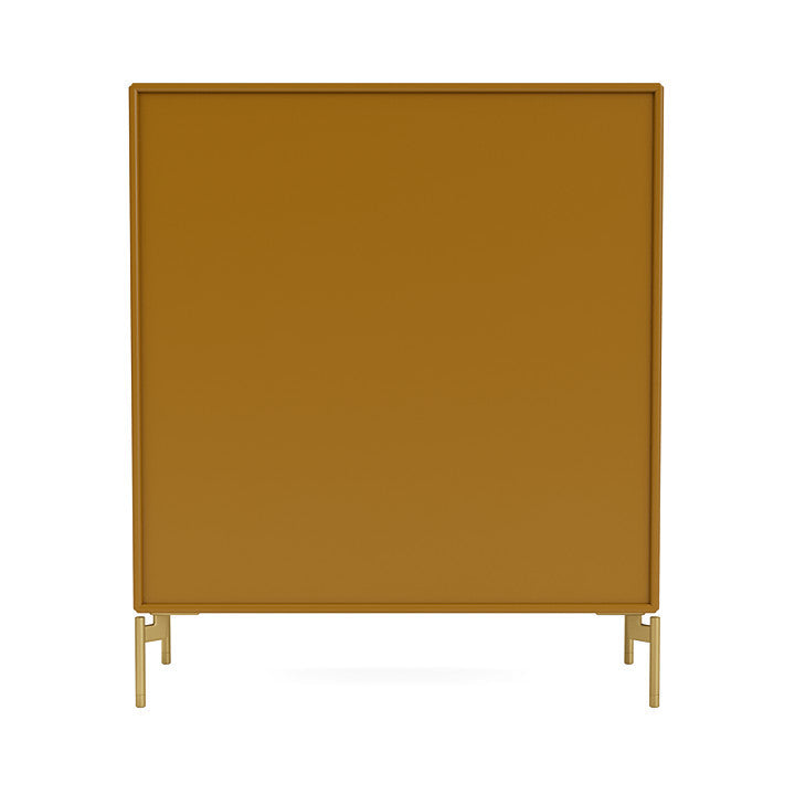 [product_category]-Montana Show Bookcase With Legs, Amber/Brass-Montana Furniture-5715288030438-0000SHOW-142-09-MON-4