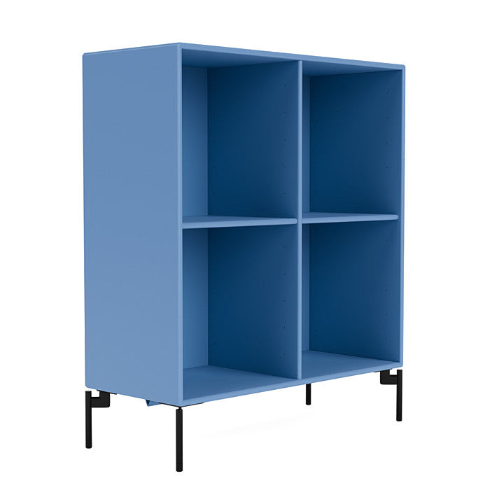 [product_category]-Montana Show Bookcase With Legs, Azure Blue/Black-Montana Furniture-5715288031046-0000SHOW-154-03-MON-3