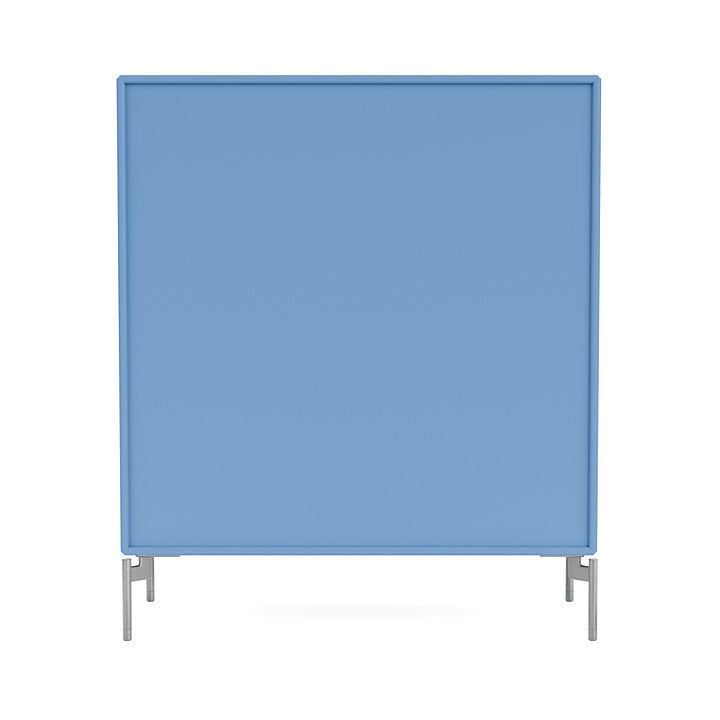 [product_category]-Montana Show Bookcase With Legs, Azure Blue/Matt Chrome-Montana Furniture-5715288031022-0000SHOW-154-01-MON-4