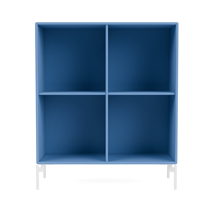 [product_category]-Montana Show Bookcase With Legs, Azure Blue/Snow White-Montana Furniture-5715288031039-0000SHOW-154-02-MON-2