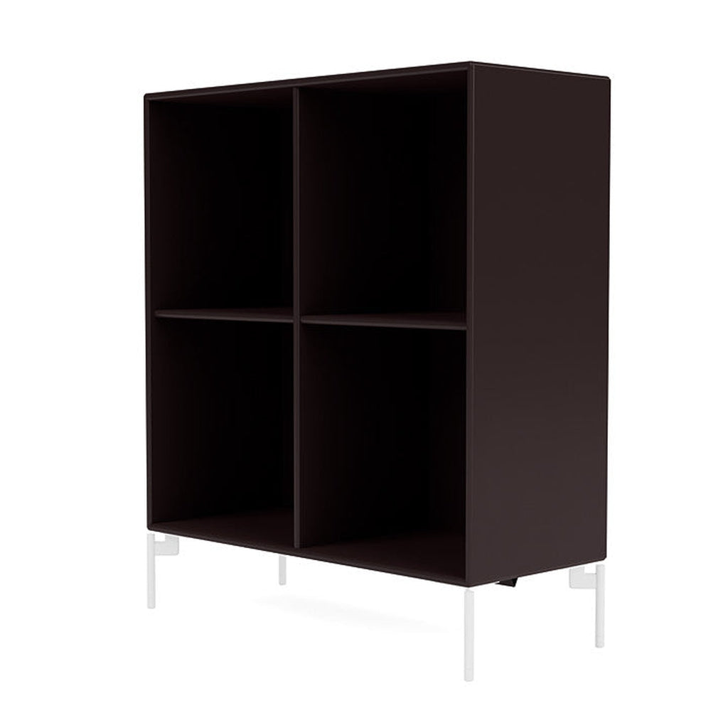 [product_category]-Montana Show Bookcase With Legs, Balsamic/Snow White-Montana Furniture-5715288031404-0000SHOW-160-02-MON-1