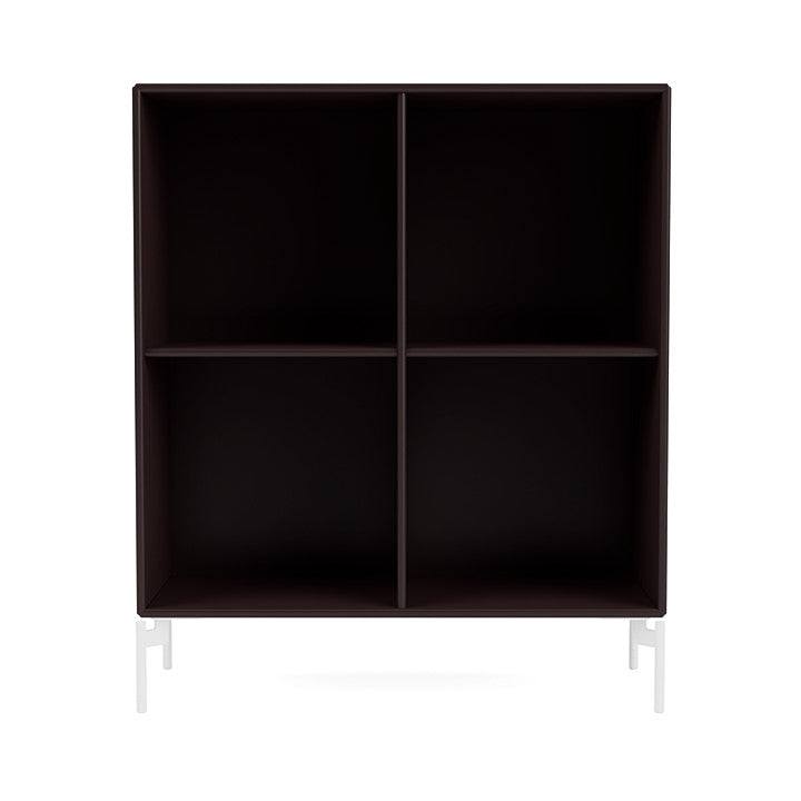 [product_category]-Montana Show Bookcase With Legs, Balsamic/Snow White-Montana Furniture-5715288031404-0000SHOW-160-02-MON-2