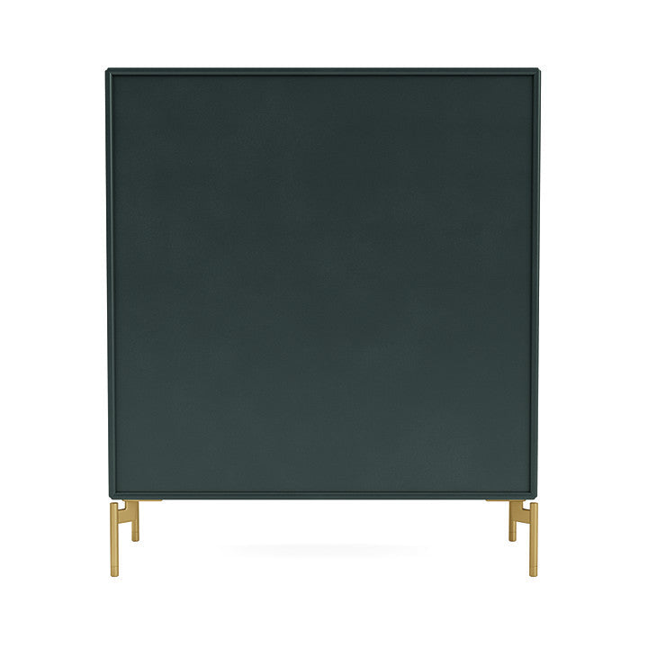 [product_category]-Montana Show Bookcase With Legs, Black Jade/Brass-Montana Furniture-5715288031657-0000SHOW-163-09-MON-4