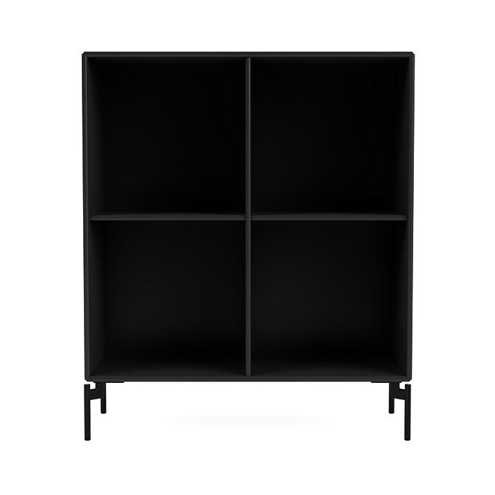 [product_category]-Montana Show Bookcase With Legs, Black/Black-Montana Furniture-5715288029821-0000SHOW-05-03-MON-2