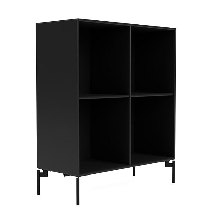 [product_category]-Montana Show Bookcase With Legs, Black/Black-Montana Furniture-5715288029821-0000SHOW-05-03-MON-3