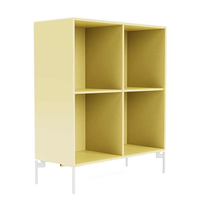 [product_category]-Montana Show Bookcase With Legs, Camomile/Snow White-Montana Furniture-5715288031336-0000SHOW-159-02-MON-3