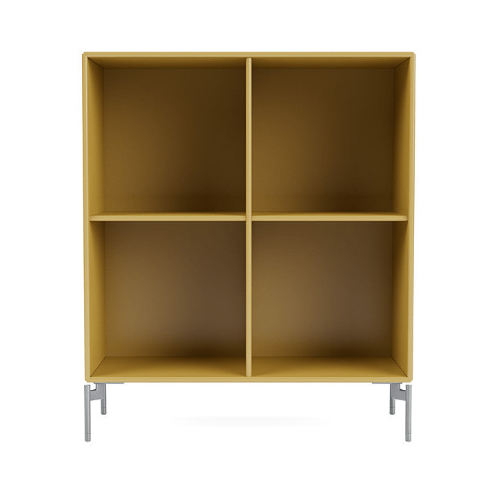 [product_category]-Montana Show Bookcase With Legs, Cumin/Matt Chrome-Montana Furniture-5715288031213-0000SHOW-157-01-MON-2