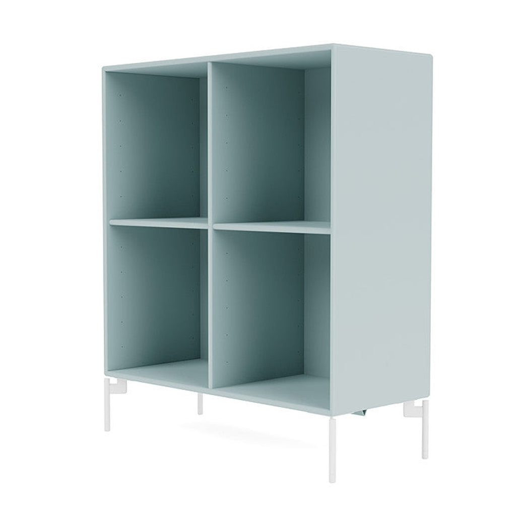 [product_category]-Montana Show Bookcase With Legs, Flint/Snow White-Montana Furniture-5715288030742-0000SHOW-148-02-MON-1