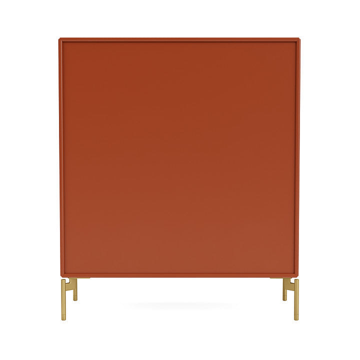 [product_category]-Montana Show Bookcase With Legs, Hokkaido/Brass-Montana Furniture-5715288031596-0000SHOW-162-09-MON-4