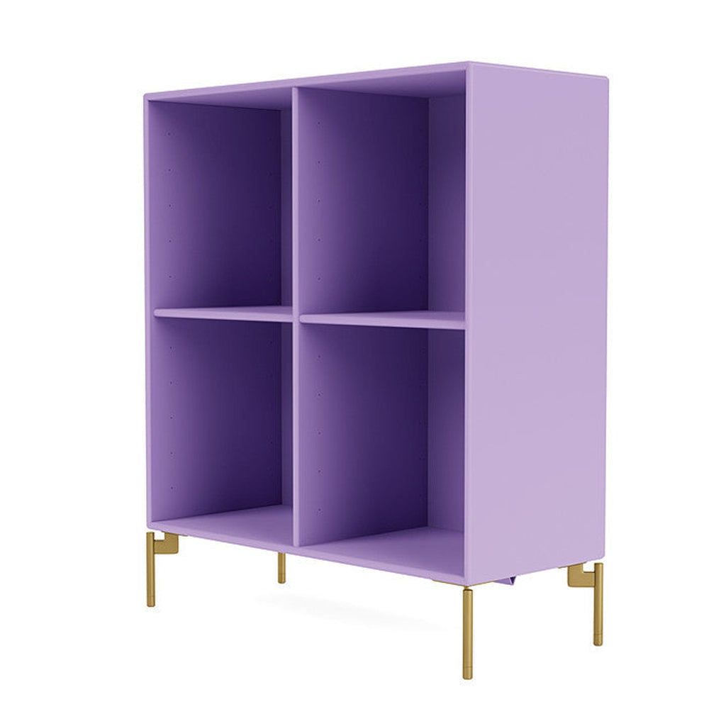 [product_category]-Montana Show Bookcase With Legs, Iris/Brass-Montana Furniture-5715288031725-0000SHOW-164-09-MON-1