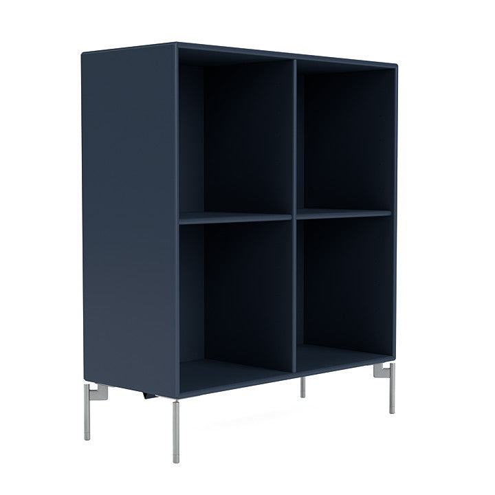 [product_category]-Montana Show Bookcase With Legs, Juniper/Matt Chrome-Montana Furniture-5715288030100-0000SHOW-138-01-MON-3