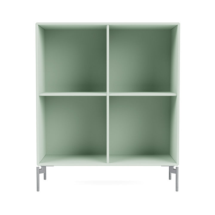 [product_category]-Montana Show Bookcase With Legs, Mist/Matt Chrome-Montana Furniture-5715288031466-0000SHOW-161-01-MON-2