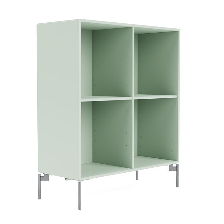 [product_category]-Montana Show Bookcase With Legs, Mist/Matt Chrome-Montana Furniture-5715288031466-0000SHOW-161-01-MON-3