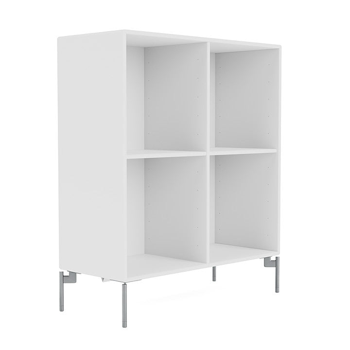 [product_category]-Montana Show Bookcase With Legs, New White/Matt Chrome-Montana Furniture-5714322693806-0000SHOW-101-01-MON-3