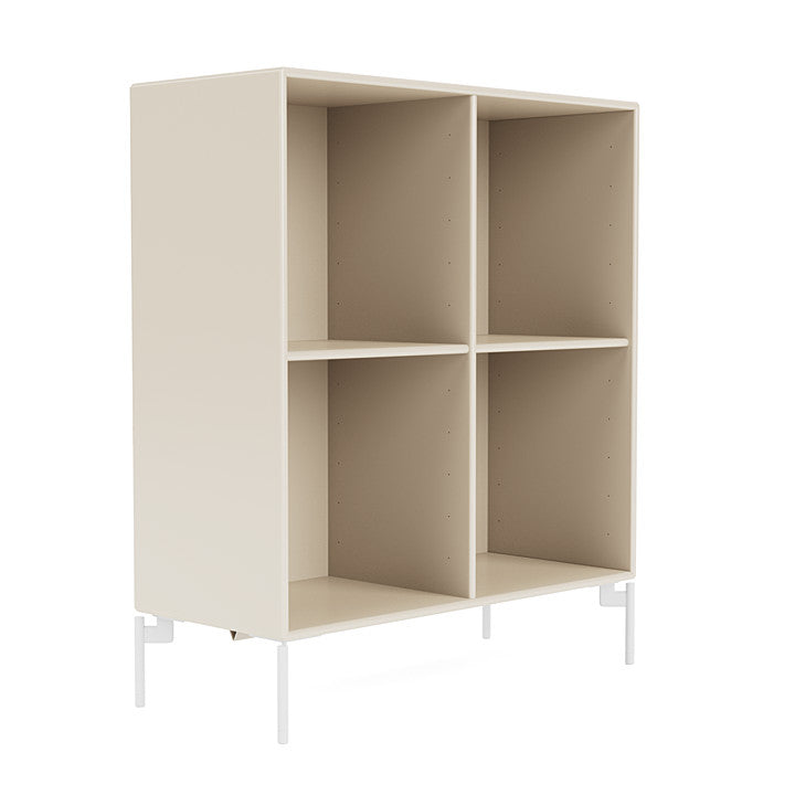 [product_category]-Montana Show Bookcase With Legs, Oat/Snow White-Montana Furniture-5715288031282-0000SHOW-158-02-MON-3