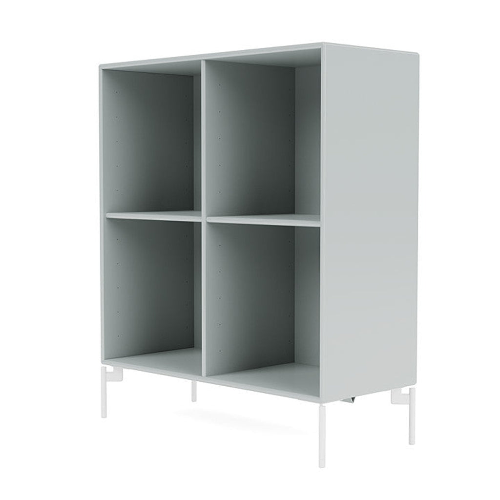 [product_category]-Montana Show Bookcase With Legs, Oyster/Snow White-Montana Furniture-5715288031152-0000SHOW-156-02-MON-1