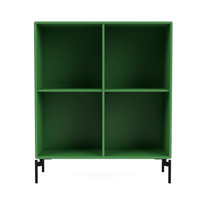 [product_category]-Montana Show Bookcase With Legs, Parsley/Black-Montana Furniture-5715288030988-0000SHOW-152-03-MON-2