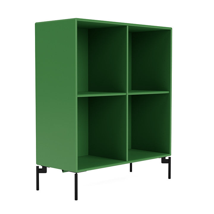 [product_category]-Montana Show Bookcase With Legs, Parsley/Black-Montana Furniture-5715288030988-0000SHOW-152-03-MON-3