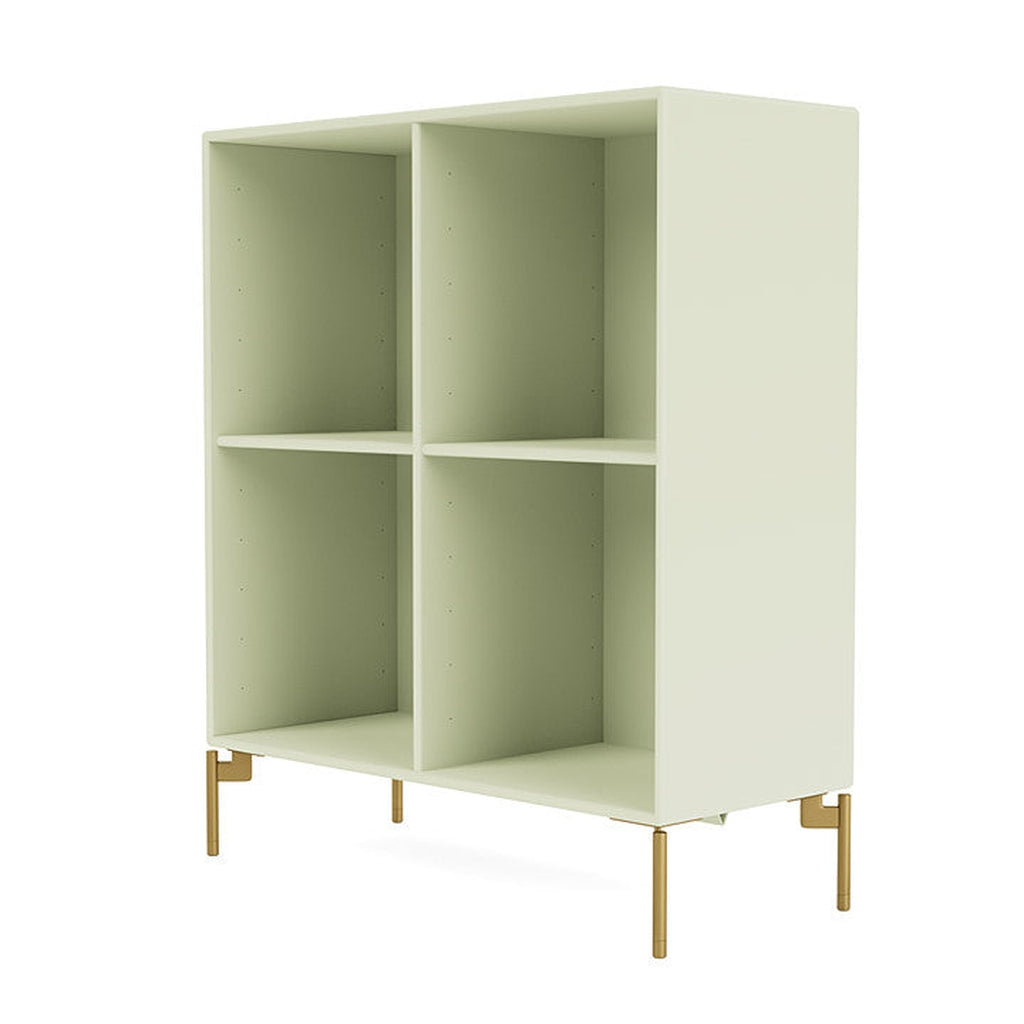 [product_category]-Montana Show Bookcase With Legs, Pomelo/Brass-Montana Furniture-5715288030292-0000SHOW-140-09-MON-1