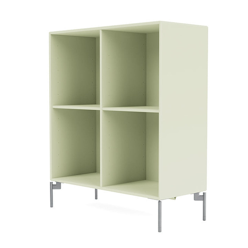 [product_category]-Montana Show Bookcase With Legs, Pomelo/Matt Chrome-Montana Furniture-5715288030230-0000SHOW-140-01-MON-1