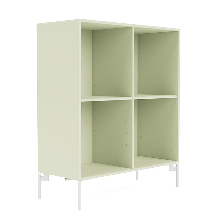 [product_category]-Montana Show Bookcase With Legs, Pomelo/Snow White-Montana Furniture-5715288030247-0000SHOW-140-02-MON-3