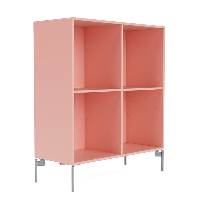 [product_category]-Montana Show Bookcase With Legs, Ruby/Matt Chrome-Montana Furniture-5715288368456-0000SHOW-167-01-MON-3