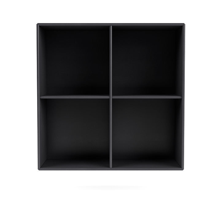 [product_category]-Montana Show Bookcase With Suspension Rail, Carbon Black-Montana Furniture-5714322704182-0000SHOW-36-04-MON-2