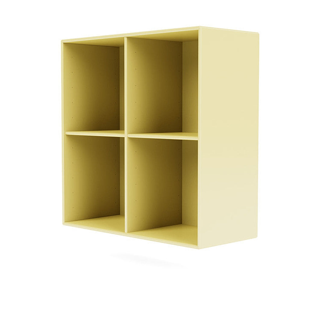 [product_category]-Montana Show Bookcase With Suspension Rail, Chamomile Yellow-Montana Furniture-5714322357807-0000SHOW-159-04-MON-1