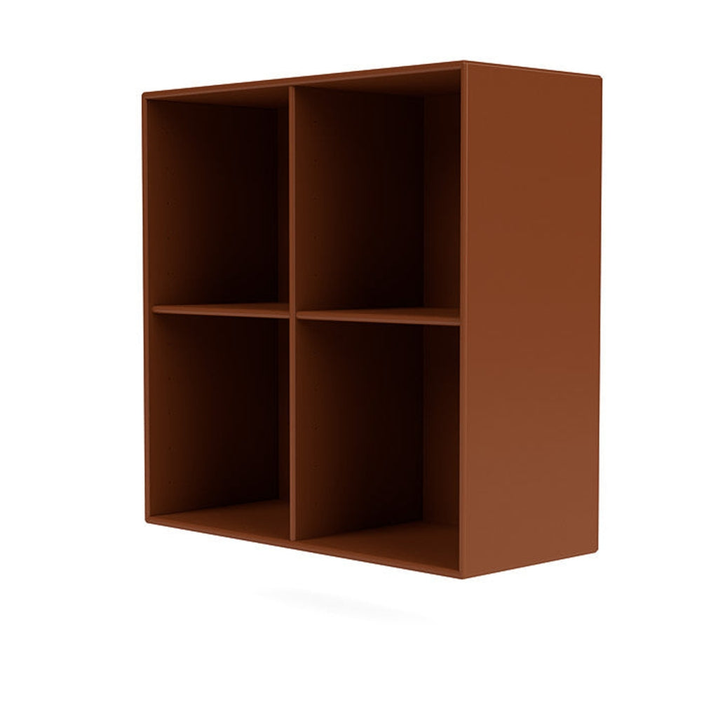 [product_category]-Montana Show Bookcase With Suspension Rail, Hazelnut Brown-Montana Furniture-5714322760485-0000SHOW-146-04-MON-1