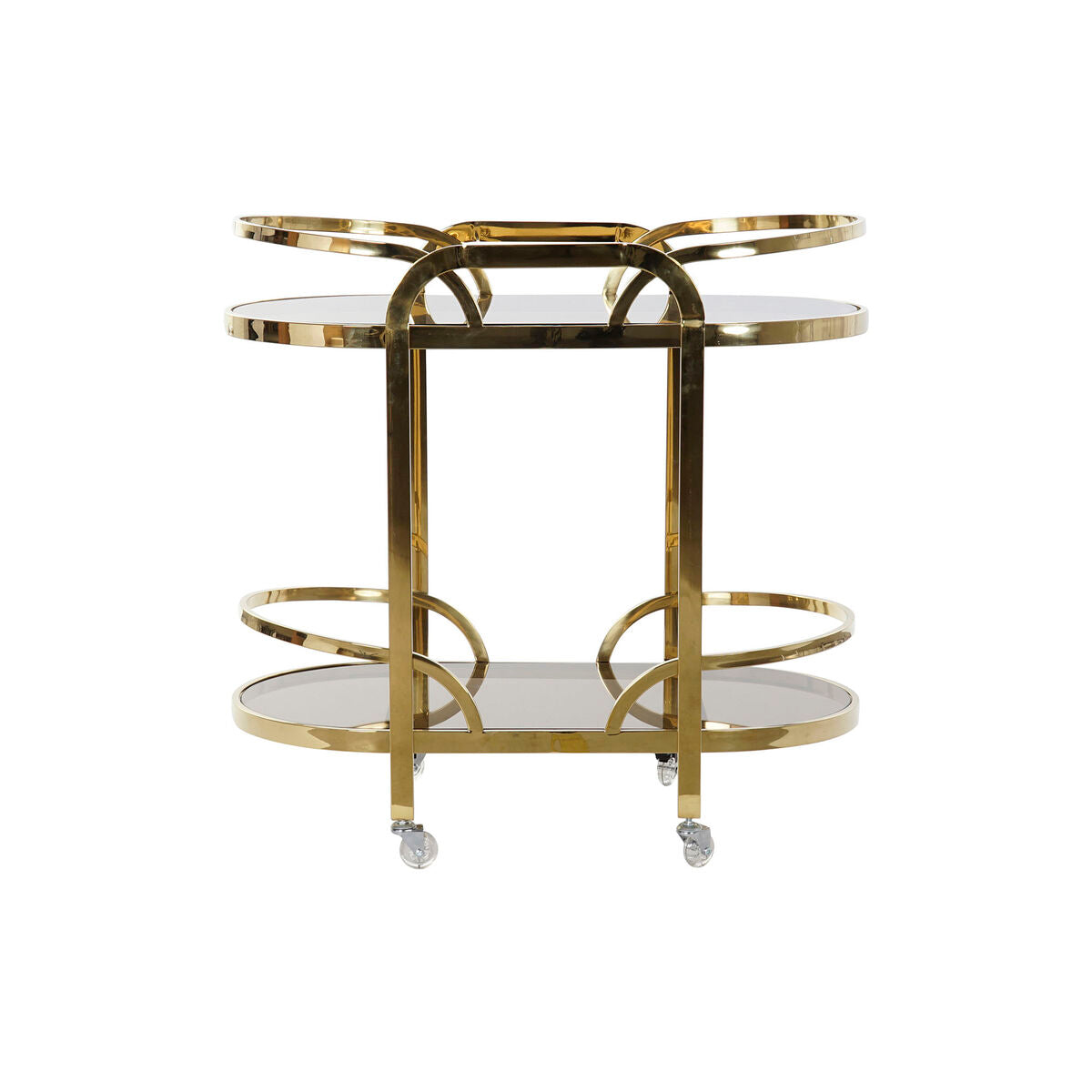 [product_category]-Multi-purpose Cart DKD Home Decor Crystal Golden Steel (85 x 46.5 x-Bigbuy-S3023045-4