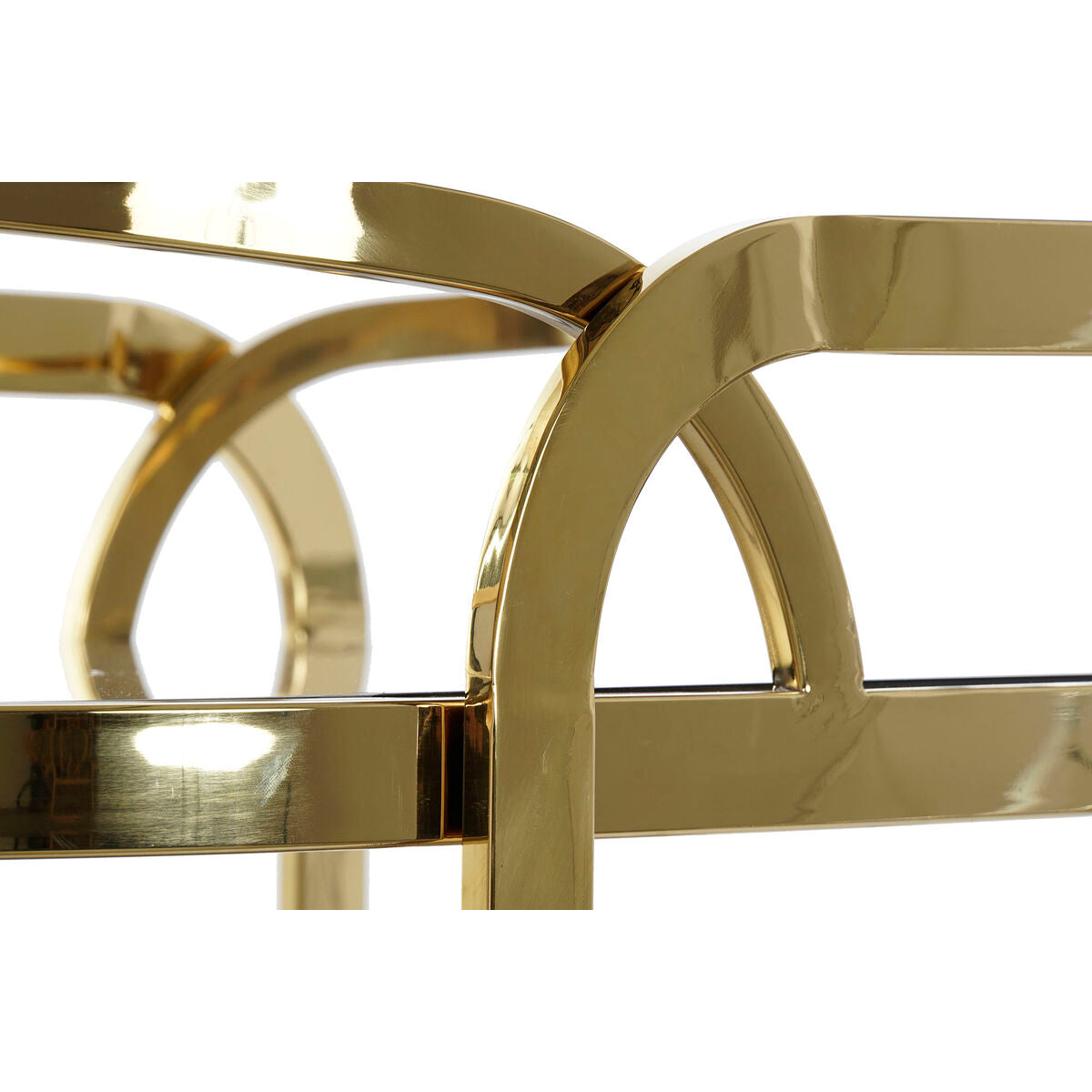 [product_category]-Multi-purpose Cart DKD Home Decor Crystal Golden Steel (85 x 46.5 x-Bigbuy-S3023045-5